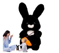 Easter Bunny Stuffed Animal, Plush Rabbit Plush Toy | Sitting Carrot Rabbit Plush Doll, Plush Toys for Girls, Cute Plush Animal, Rabbit Plush Doll
