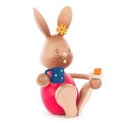 Easter Bunny Stupsi with Coffee Cup and Cake 11.2cm New Easter Figure Oste
