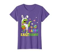 Easter Bunny T Rex Dinosaur Egg Funny 2025 Happy EastRAWR T-Shirt