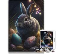 Easter Bunny VII 1000 Piece Puzzle For Adults Play And Learn Smart Activity Unique Heartfelt Celebration Gift Size 50x75cm