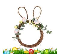 Easter Bunny Wreath, Rabbit Egg Garland, Spring Door Wreath, Easter Garland Decoration, Happy Easter Wreath, Bunny Door Decoration, Spring Home Wreath, Egg and Bunny Garland, Easter Door Decor, Season