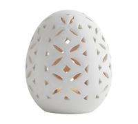 Easter Candle Holders - Reusable Carved Egg Candlesticks, 3d Cracked Egg with Authentic Design, Table Centerpiece Decoration, Family Friends Home, Indoor Holiday Party Decoration for Adults Men Women