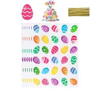 Easter Candy Bags | 30 Pieces Funny Eggs Bunny | Easter Candy Bags | for Spring Birthday Parties and for Children Adults