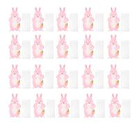 Easter Candy Bags, Cute Bunny Packaging Pouches,Bunny Goodie Bags - for Cookie Snack Toy Small Items Classroom Exchange School Events