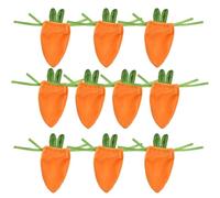 Easter Candy Bags | Spring Holiday Festive Pouches,Easter Carrot Drawstring Bags,for Egg Hunt Outdoor Party Favor Supplies Decoration Basket Stuffers Snack Toy Jewelry