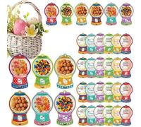Easter Candy Cards For | 36 Pieces Supplies For Easter Events, Personalized Candy Holder Cards - For Friends Colleagues Neighbors Home Office Family Meetings Boys