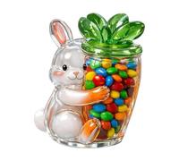 Easter Candy Dish Container - Easter Snack Container | 25cm Portable Spring Bunny Cute Bowl, ABS Multi Purpose Storage Decorative For Nuts Snacks Party Christmas Birthday Office Dorm Outdoor Movie