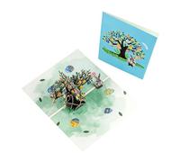 Easter Card - Easter Greeting Cards | 8.27 Inches Happy Easťer Card | Handmade Rabbit And Egg Design For Family, Premium Paper Keepsake For Wife, Mum, Dad And Friends Use