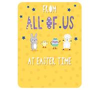 Easter Card from All of US - 8 x 6 inches - Regal Publishing