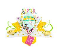 Easter Card From The Dog Happy Easter Decorated Egg Pop Up Easter Card POP010EM18