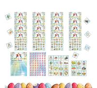 Easter Card Game - Paper Build 17.8cm Length, Educational Toy, Family Activity Games | Fun Leisure Game For Kids, Camping, Holiday, Festival, School, Travel, Home, Night Events, Interactive Play