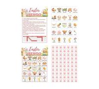 Easter Card Games for Kids | Tabletop Group Entertainment - Interactive Easter Carnival Games | for Kids Family Classroom Festive Home Social Travel Vacation