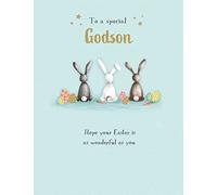 Easter Card Godson - 8 x 6 inches - Regal Publishing, C88364