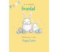 Easter Card Grandad - 8 x 6 inches - Regal Publishing