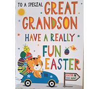 Easter Card Great Grandson - 8 x 6 inches - Regal Publishing