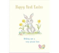 Easter Card, Happy 1st Easter - 8 x 6 inches - Regal Publishing