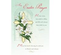 Easter Card, Open An Easter Prayer - 7 x 5 inches - Regal Publishing