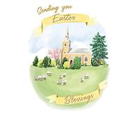 Easter Card Open Church - 7 x 5 inches - Regal Publishing