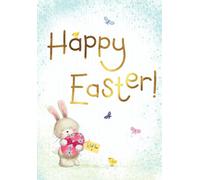 Easter Card, Open Happy Easter - 7 x 5 inches - Regal Publishing