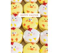 Easter Card Open Macaroon Chicks - 7 x 5 inches - Regal Publishing