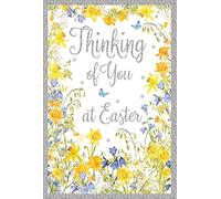 Easter Card Thinking Of You Daffs and Spring Floral