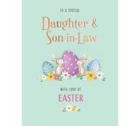 Easter Card, To a Special Daughter & Son in Law - 8 x 6 inches - Regal Publishing