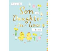Easter Card, To a Special Son & Daughter in Law - 8 x 6 inches - Regal Publishing