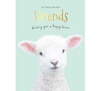 Easter Card, To Our Lovely Friends - 8 x 6 inches - Regal Publishing