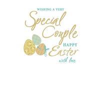 Easter Card, Wishing a Special Couple - 8 x 6 inches - Regal Publishing