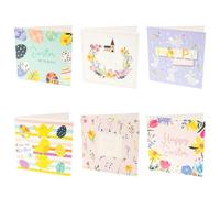 Easter Cards Bumper Pack of 24 Mixed Cute Traditional Religious 6 Mixed Designs
