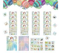 Easter Cards Games, 24 Player Educational Set, Medium Size Interactive Toy with Fun Learning Feature, Indoor Family Accessory, Holiday Game Gear with Colorful Design, Activity Tool for Home Camping
