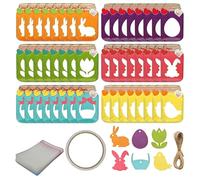 Easter Cards, Greeting Set, 1 Set, Elegant Ornament Design, Holiday Greeting Cards, Heartfelt Note Collection, Group Friendly, For Mom, Wife, Sister, Friend