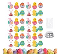 Easter Cards, Portable Postcard for Exchange and Take with You - Happy Easter Greeting Card as a Candy Holder, For Use in Classrooms and School Classrooms, as a Reward for Students, Celebrations