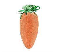 Easter Carrot Drawstring Gift Bag - Carrot Shaped Treat Bags Easter Basket Stuffers, Candy Gift Goodie Bags for Egg Hunt Outdoor Party Supplies
