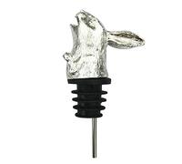 Easter Cartoon Bunny Wine Bottle Stopper Pour Spout Cute Rabbit Zinc Alloy Bar Tool for Home Kitchen Wedding Champagne Beverage Gadget