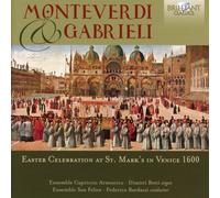 EASTER CELEBRATION AT ST.MARK'S IN VENICE 1600 - ENSEMBLE SAN FELICE 2 CD NEW