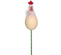 Easter Chicken Cuttings Decor Ornament for Crafting and Seasonal Table Centerpieces, Made of ABS, Perfect for Adding a Festive Touch to Springtime Decor (brown)