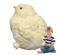 Easter Chicken Taba Squishy Toys,Ultra Soft Chicken Squeeze Toy,Stress Relief Squeeze Rebound Sensory Toy,Cute Silicone Fluffy Chick Handmade Chick Toys,Squishy Fidget Toys for Boys Girls Gift (1 Pcs)