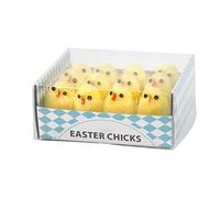 Easter Chicks, H: 30 mm, yellow, 12asstd