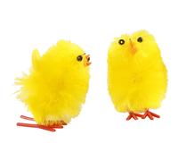 Easter Chicks, H: 30 mm, yellow, 12asstd