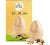 Easter Chocolate Egg Ferrero Rocher Golden White Chocolate & Hazelnut 250g - Perfect for Easter Gift For Men Women and Kidy By Experts Supplies