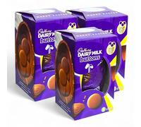 Easter Chocolate Egg with Cadbury Dairy Milk Buttons Egg, 90g (3 Pack), in Premier Life Store Box