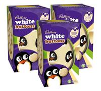 Easter Chocolate Egg with Cadbury White Buttons Egg, 91g (3 Pack), in Premier Life Store Box