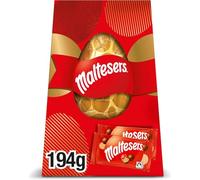 Easter Chocolate Eggs Variety Flavours & Fillings - For Easter Best gift for Friends & Family (Maltesers Milk Chocolate Easter Egg 194g)