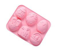 Easter Chocolate Molds | Non-Stick and Easy Release - 3D Rabbit Silicone Mold | for Baking, Ice, Soap, Cake Decorating, Gummies, Candy,