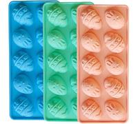 Easter Chocolate Molds Silicone, Small Bunny Egg Gummy Candy Molds Silicone Shapes for Baking Resin Soap Wax Melts Ice Cube Jelly