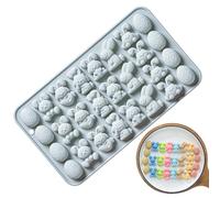 Easter Chocolate Moulds | Easy Release Rabbit Egg Reusable Easter Bunny Mould for Chocolate - for Confectionery Muffin Jelly Dessert Kitchen Home Party Spring