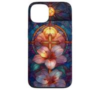 Easter Christian Cross Lily Spring Resurrection Faith Case for iPhone 13