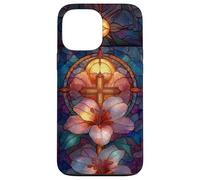 Easter Christian Cross Lily Spring Resurrection Faith Case for iPhone 13 Pro Max