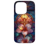 Easter Christian Cross Lily Spring Resurrection Faith Case for iPhone 14 Pro